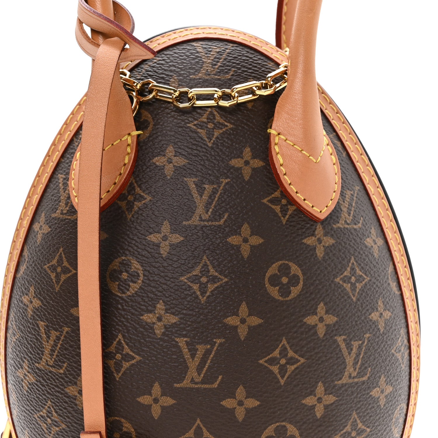 Louis Vuitton Monogram Egg Bag Black 8 of 10
