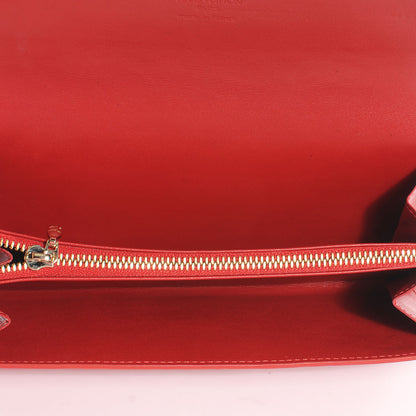 Louis Vuitton Vernis Sarah Wallet Pomme D'Amour 5 of 7