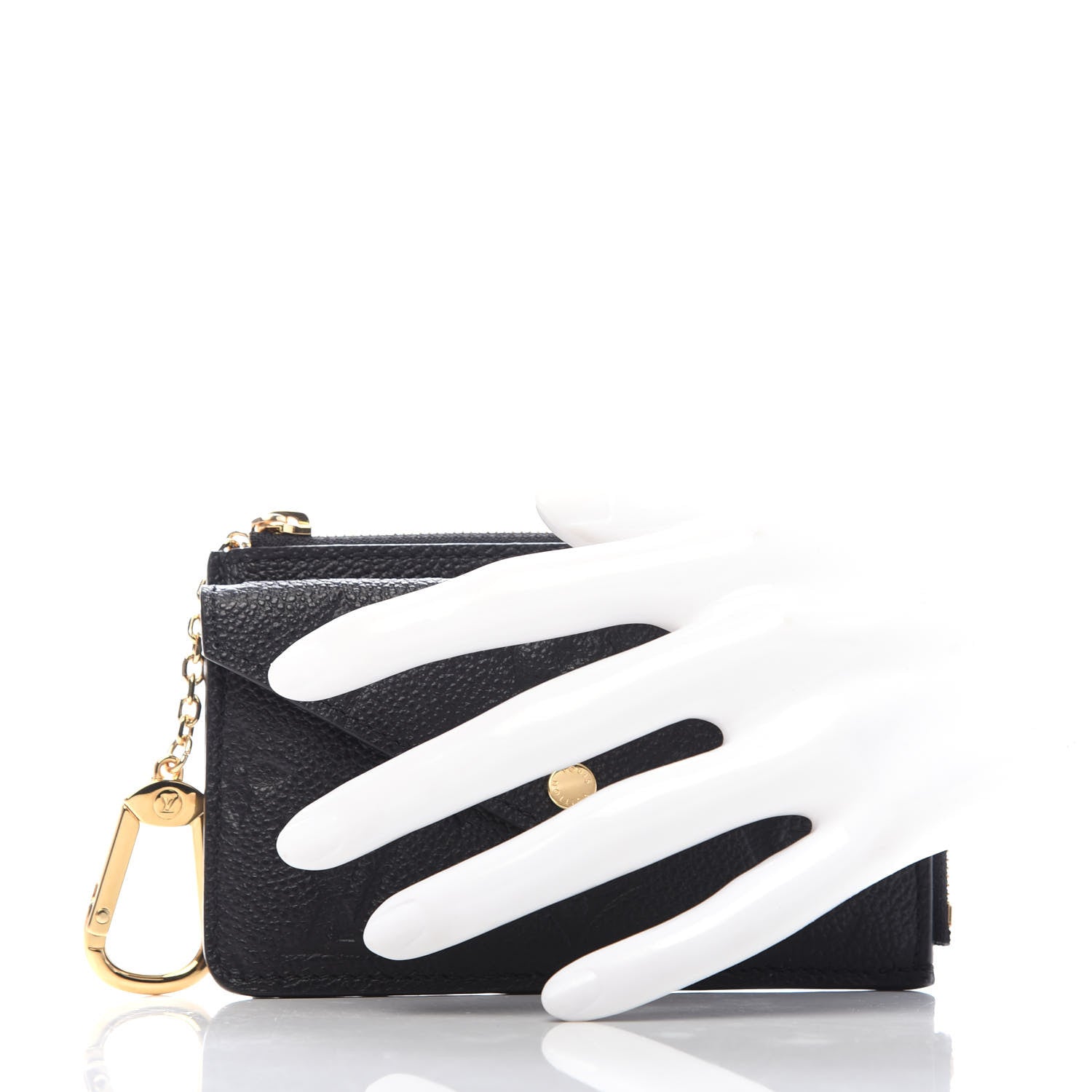 Louis Vuitton Empreinte Recto Verso Card Holder Black 2 of 8