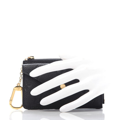 Louis Vuitton Empreinte Recto Verso Card Holder Black 2 of 8