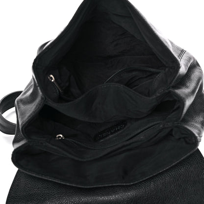 Chanel Caviar CC Backpack Black 4 of 9