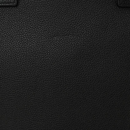 Saint Laurent Grained Calfskin Sac De Jour Souple North South Tote Black 11 of 12