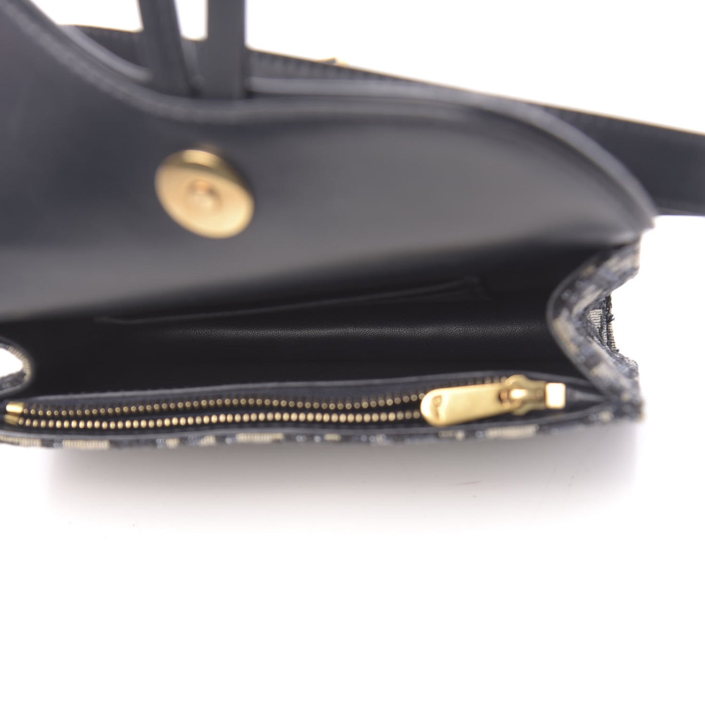 Oblique Saddle Belt Bag Blue