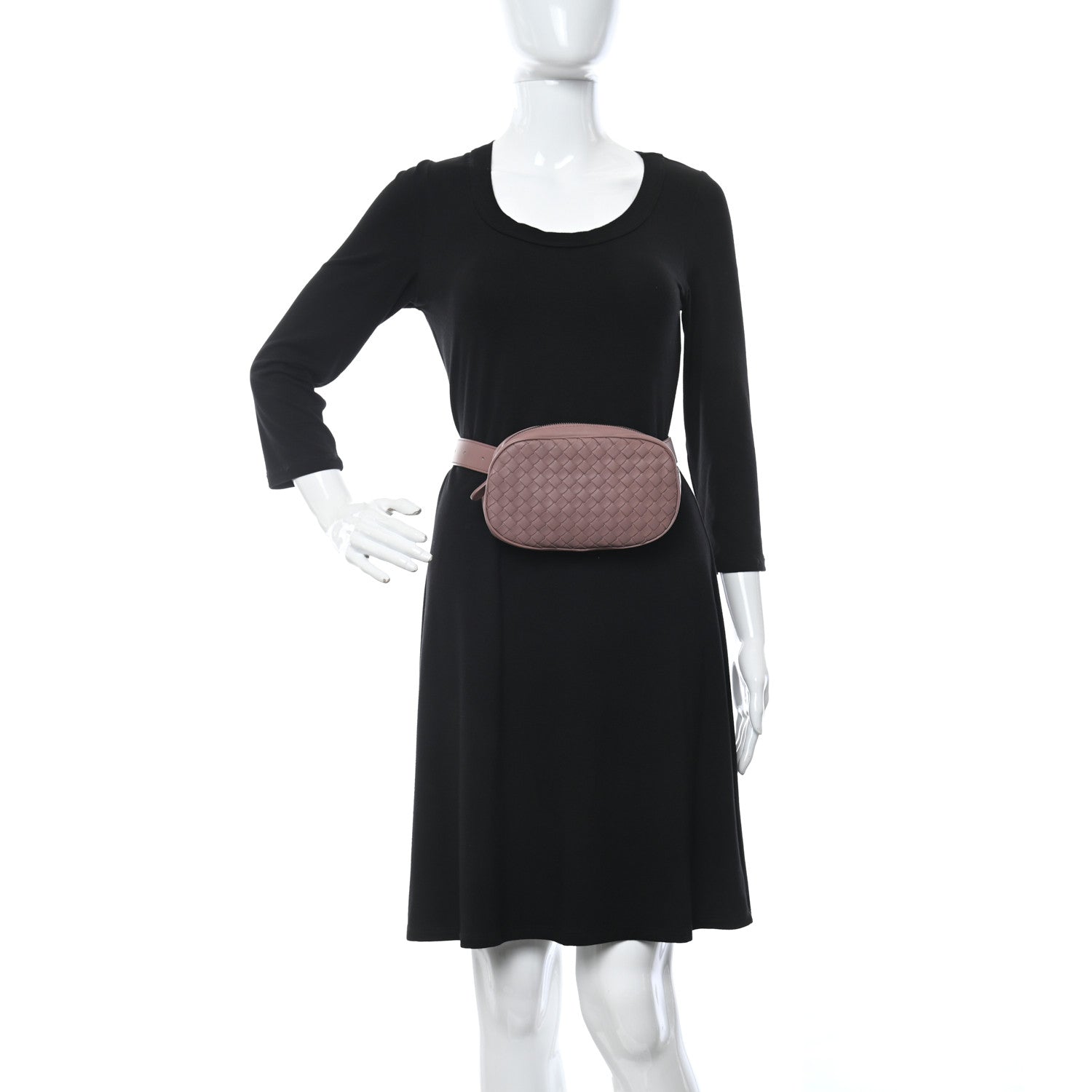 Bottega Veneta Nappa Intrecciato Belt Bag Watteau 2 of 10
