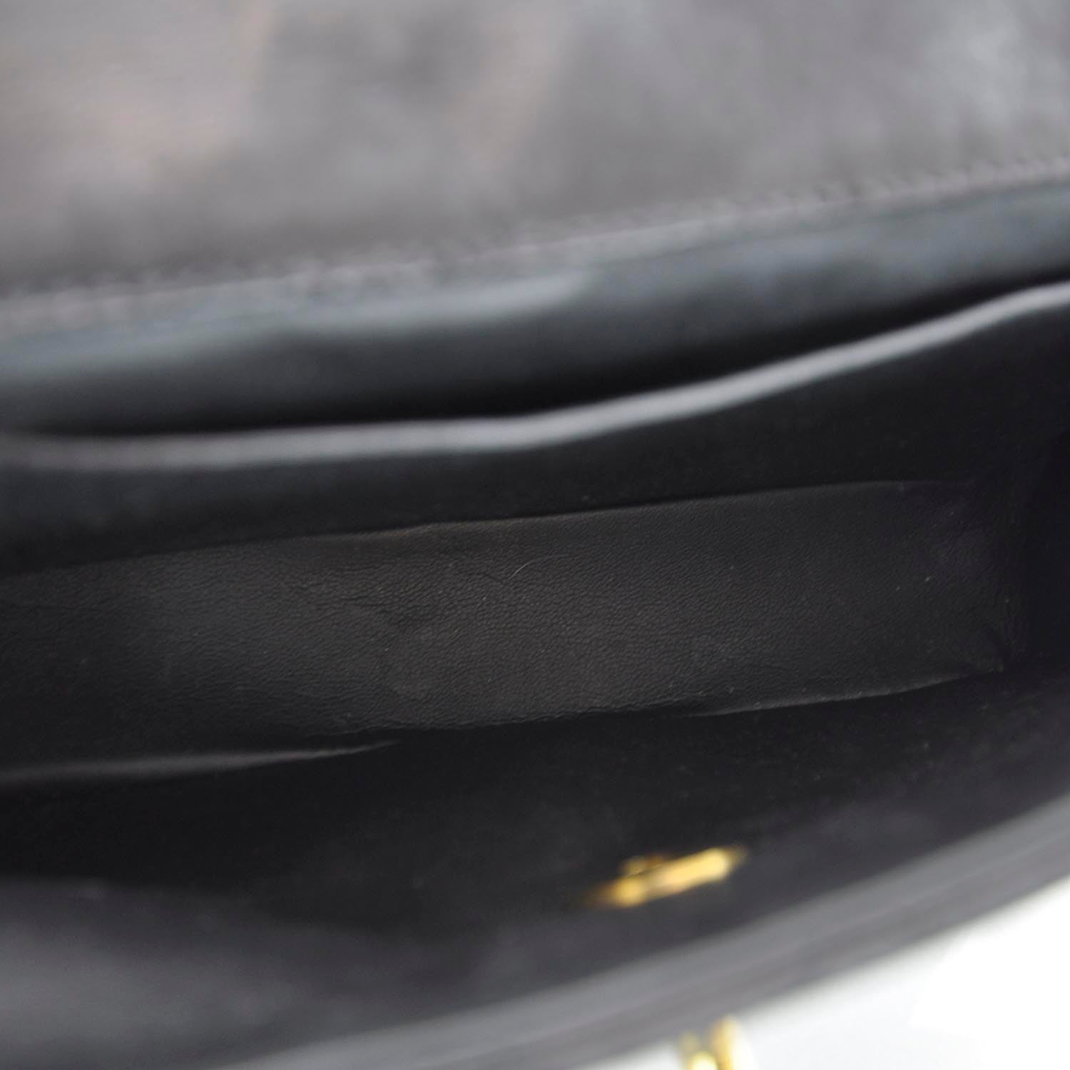 Chanel Lambskin Quilted Mini Flap Black 7 of 8