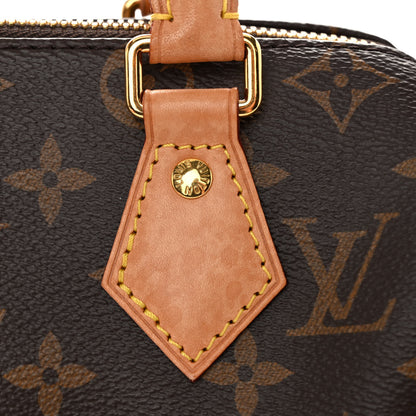 Louis Vuitton Monogram Speedy Bandouliere 20 Black 9 of 9