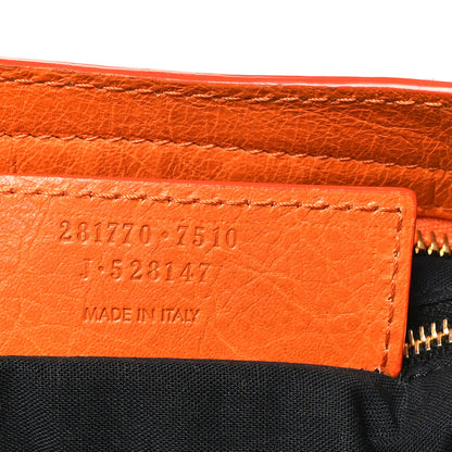 Balenciaga Agneau Giant 12 Gold Hardware City Tangerine 8 of 11