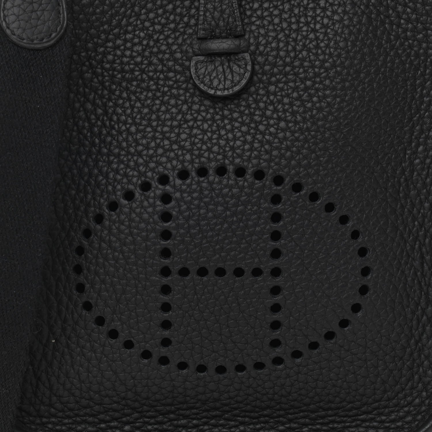 Hermes Taurillon Clemence Evelyne TPM Black 8 of 13
