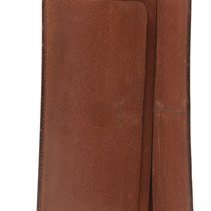 Louis Vuitton Monogram Porte Valeurs Checkbook Wallet 6 of 11
