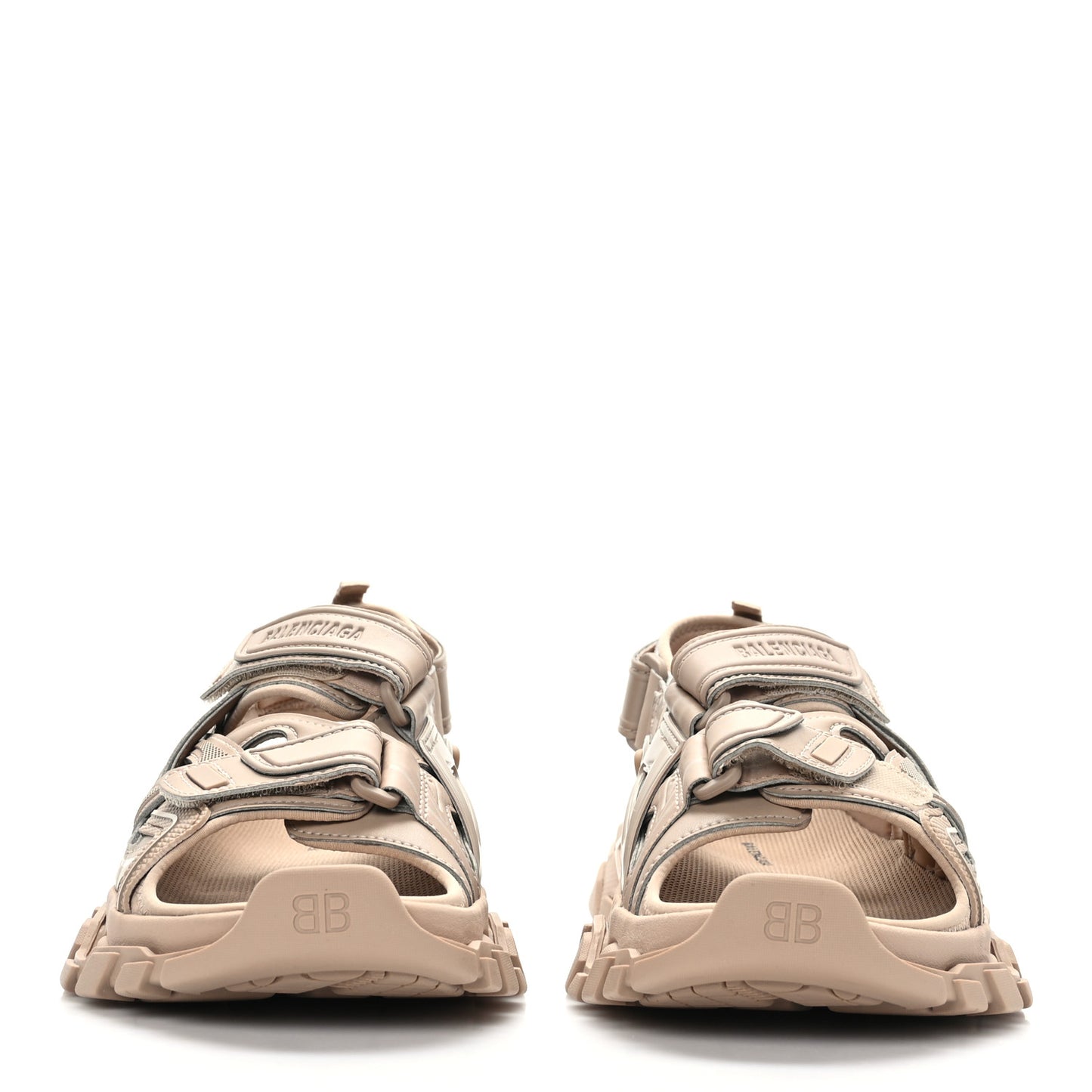 Neoprene Rubber Womens Track Sandals 39 Full Beige
