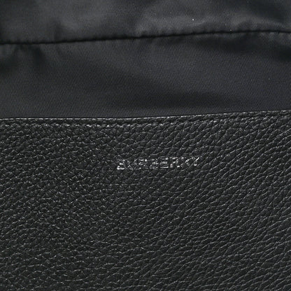 Burberry Grainy Calfskin Logo Graphic Sonny Bum Bag Black 6 of 13