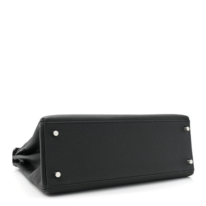 Hermes Togo Kelly Retourne 32 Black 4 of 10