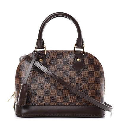 Louis Vuitton Damier Ebene Alma BB 1 of 10