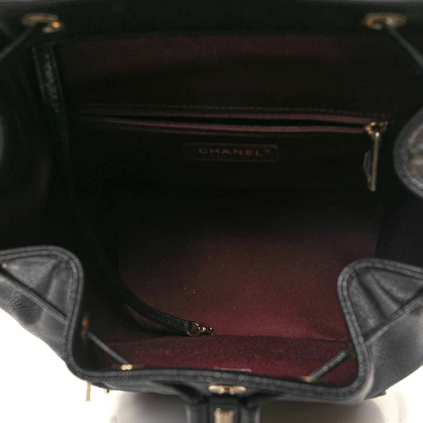Caviar Quilted Business Affinity Backpack Black