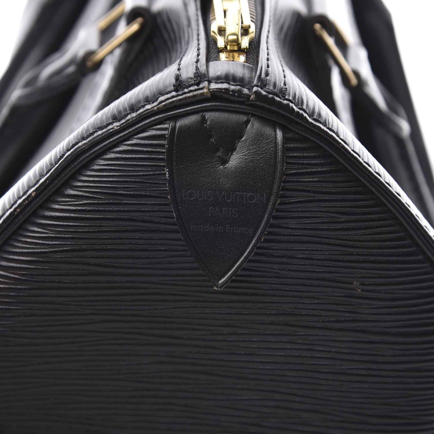 Louis Vuitton Epi Speedy 25 Black 6 of 17