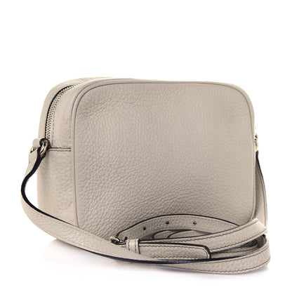Gucci Pebbled Calfskin Small Soho Disco Bag Off White 3 of 18