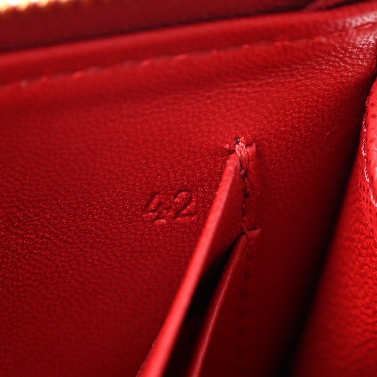 Prada Saffiano Metal Zip Around Keychain Fuoco 7 of 7