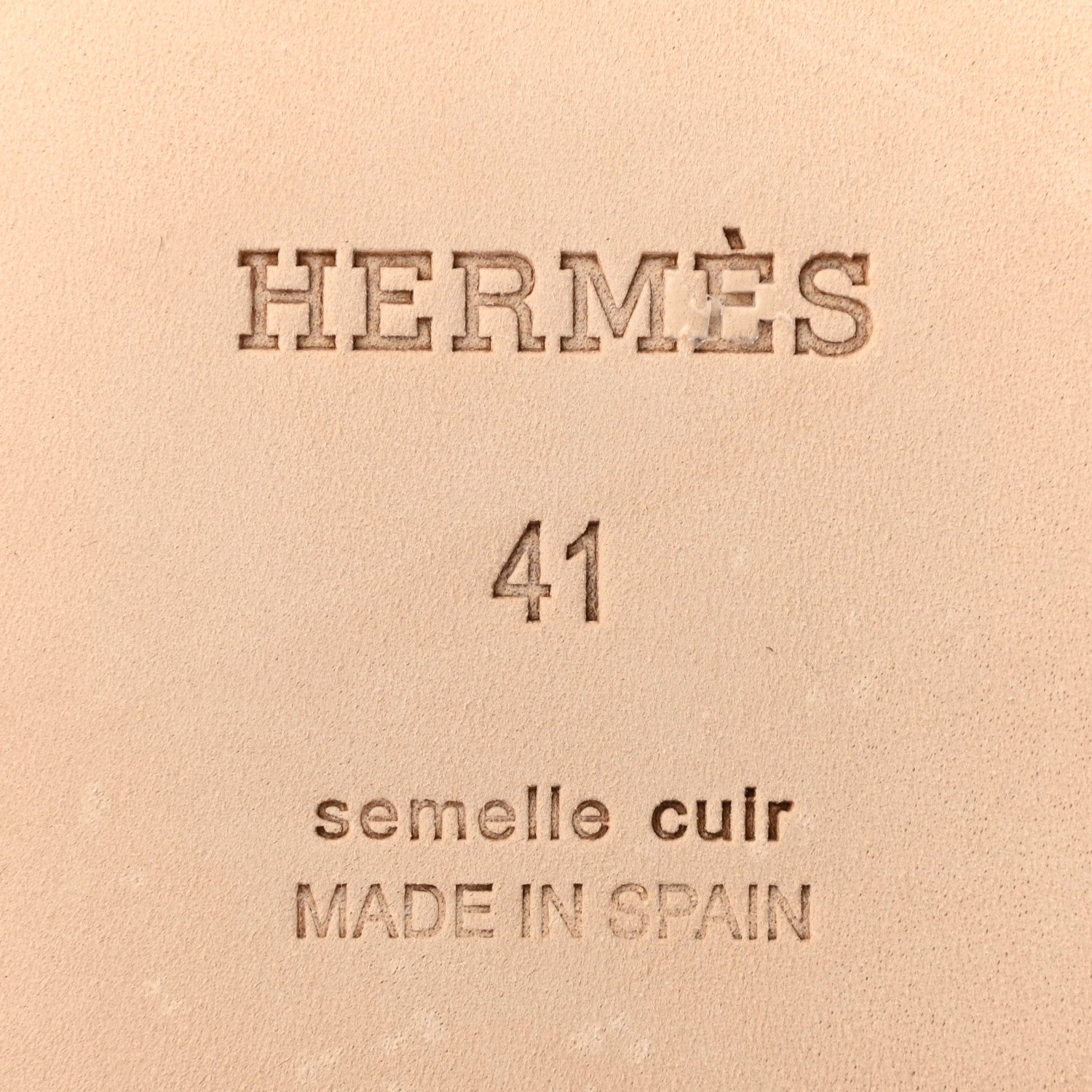 Hermes Calfskin Antigua Espadrille Sandals 41 Naturel Safari 6 of 8