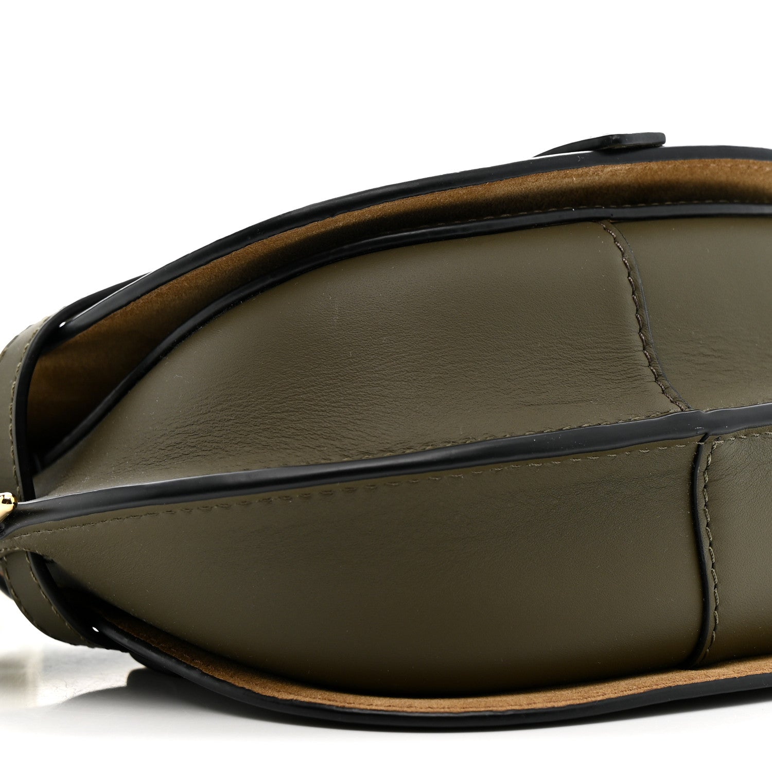 Loewe Calfskin Jacquard Mini Gate Dual Bag Autumn Green 10 of 11