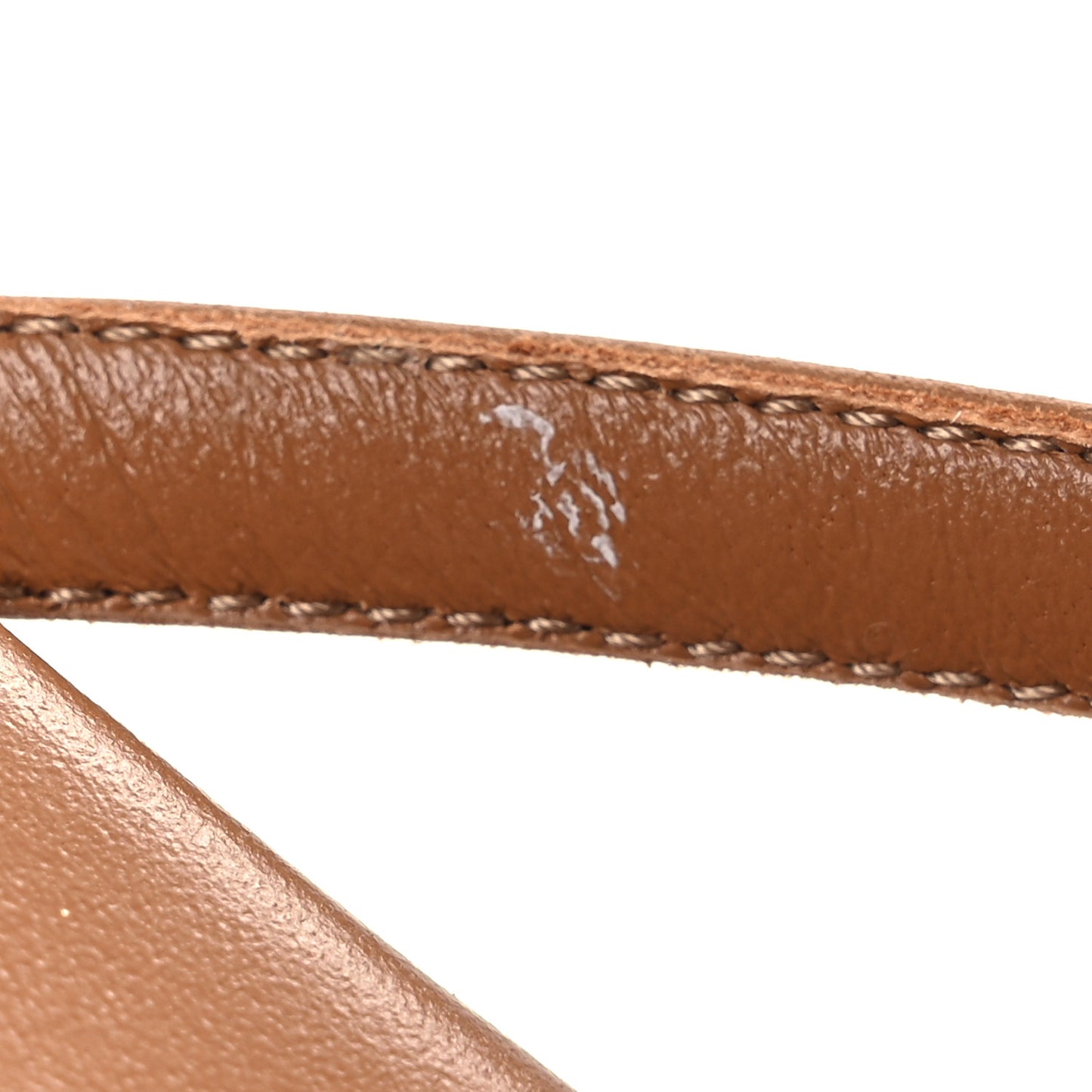 Calfskin Miss Sandals 39 Naturel