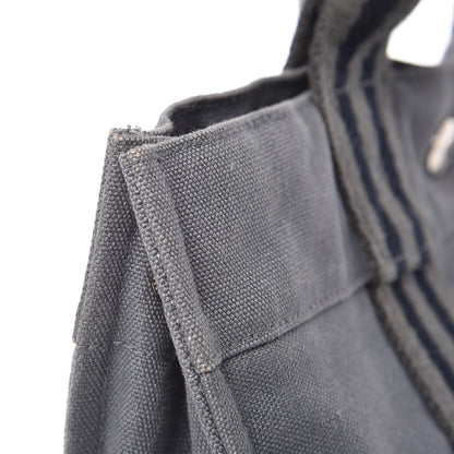 Hermes Canvas Fourre Tout Grey 7 of 10
