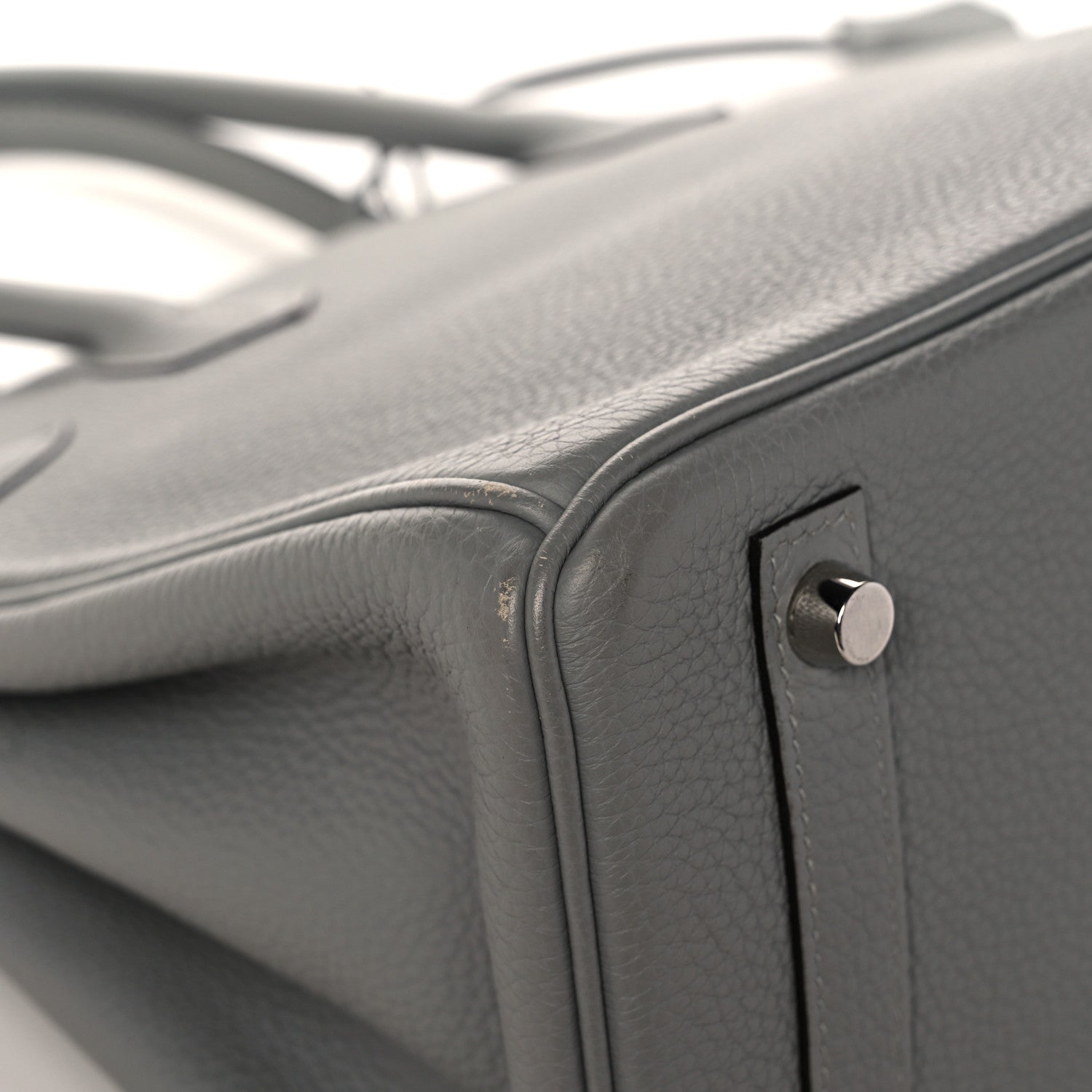 Hermes Togo Birkin 30 Gris Mouette 11 of 38