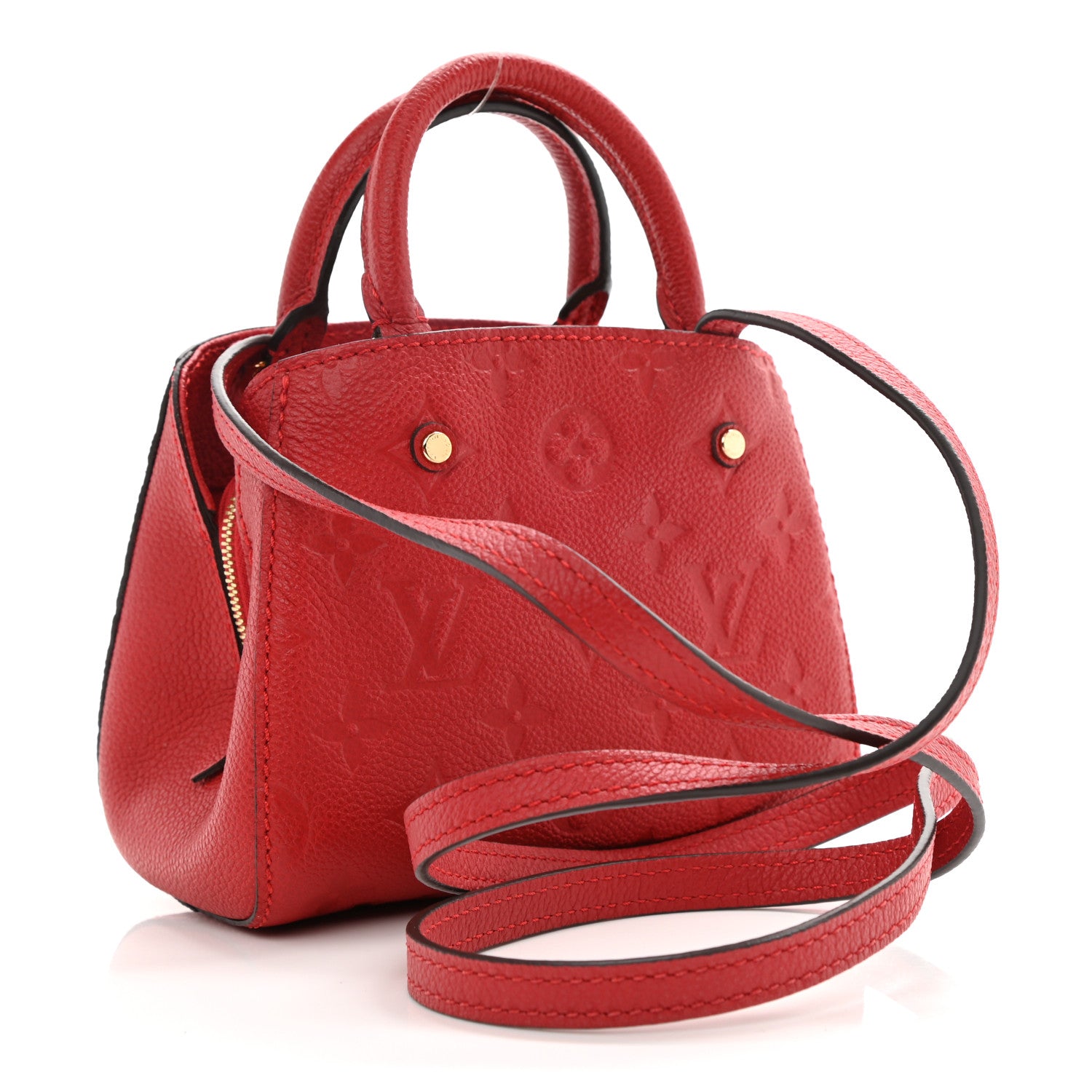 Louis Vuitton Empreinte Montaigne Nano Cherry 3 of 9