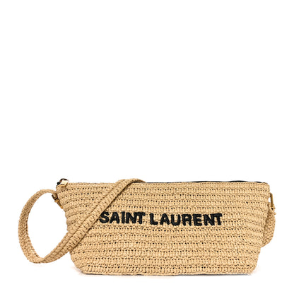 Saint Laurent Raffia Le Crossbody Naturel 1 of 10