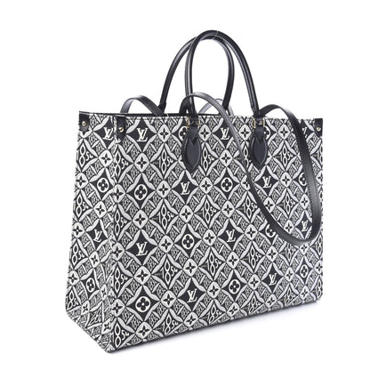 Louis Vuitton Jacquard Since 1854 Onthego GM Grey 2 of 9