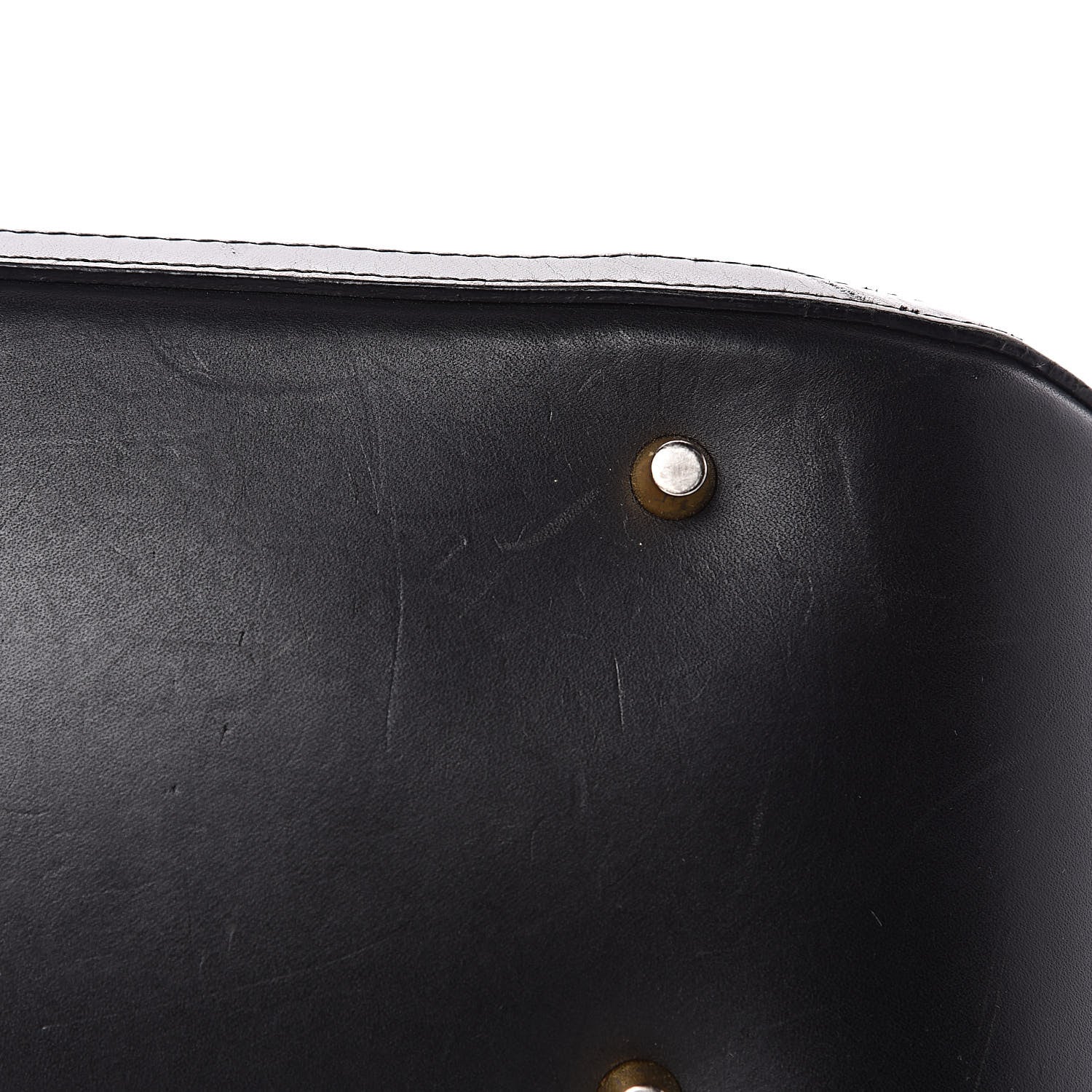 Burberry Bridle Calfskin House Check Small Orchard Bowling Bag Black 10 of 20