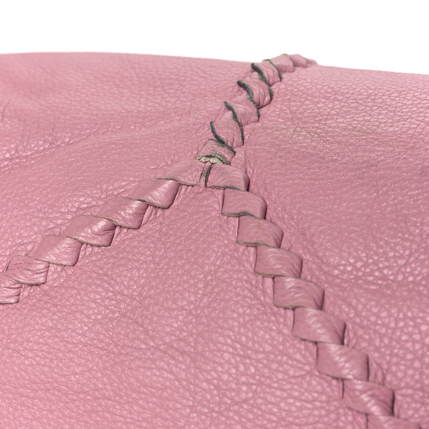 Bottega Veneta Washed Cervo Deerskin Large Hobo Rose Pink 10 of 12