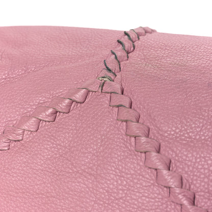Bottega Veneta Washed Cervo Deerskin Large Hobo Rose Pink 10 of 12