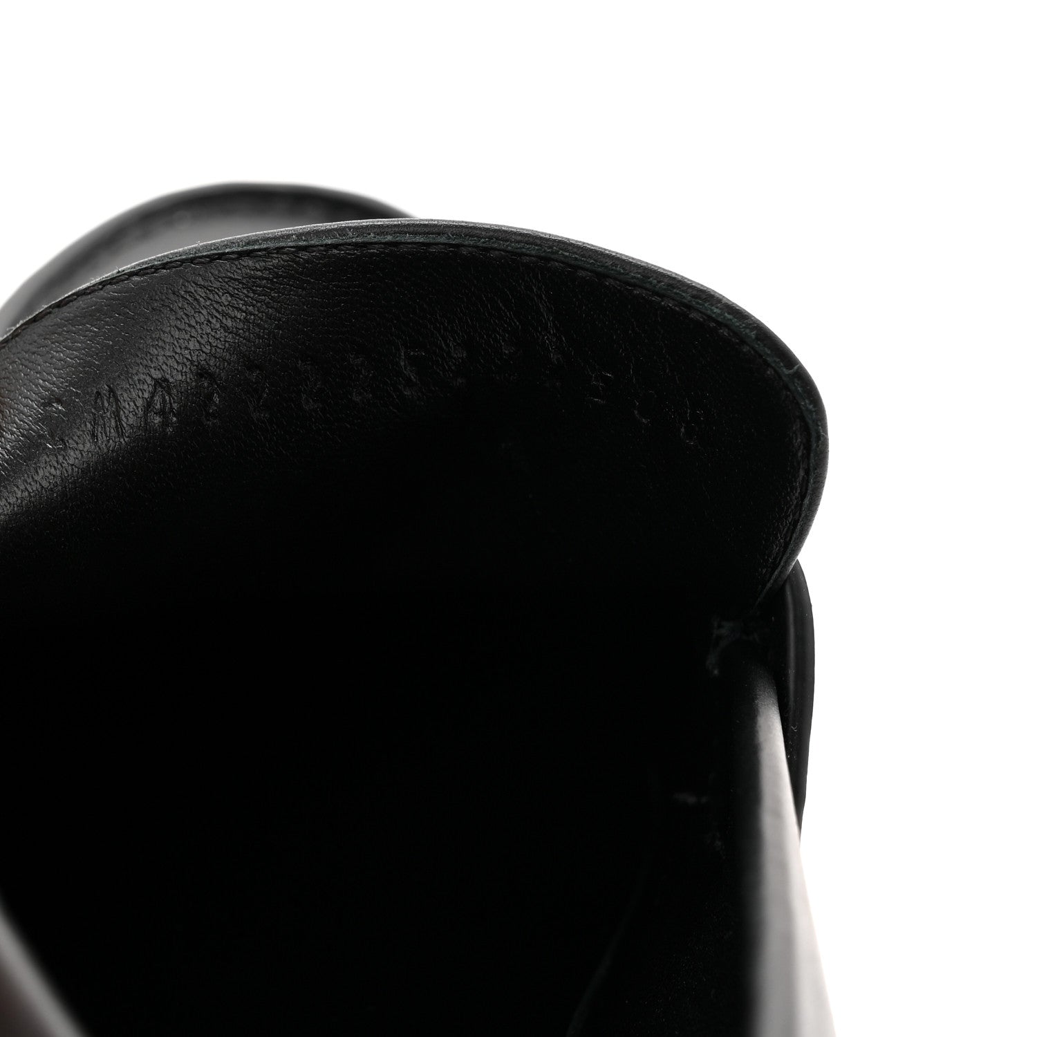 Hermes Calfskin Womens Faubourg Loafers 36 Black 9 of 9