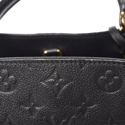 Louis Vuitton Empreinte Montaigne MM Black 11 of 17