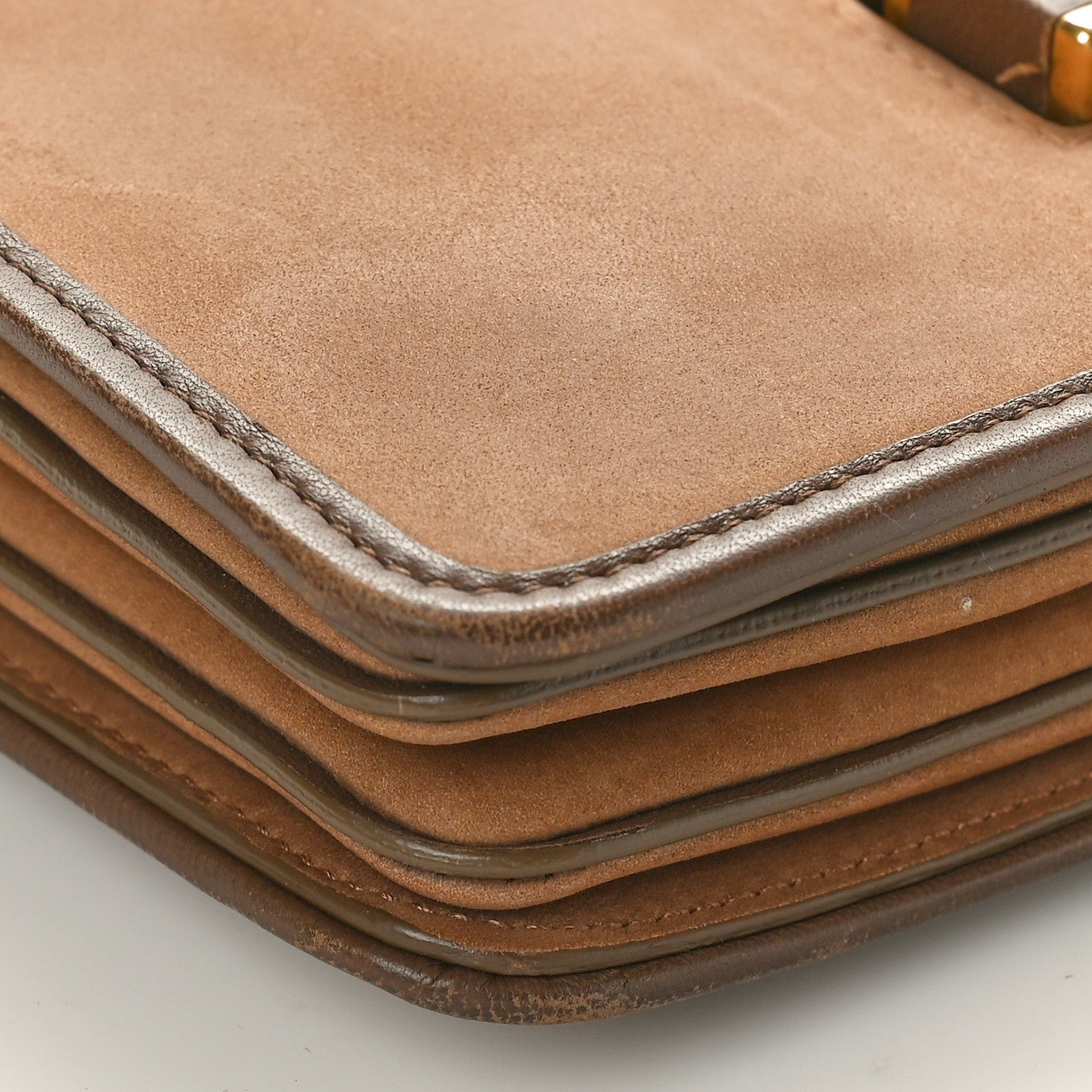 Loro Piana Nubuck Nappa Petite Lock-In Brown 8 of 9