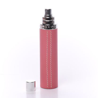 Hermes Swift Atomizer Refillable Bottle and Case Rose Azalee 5 of 11