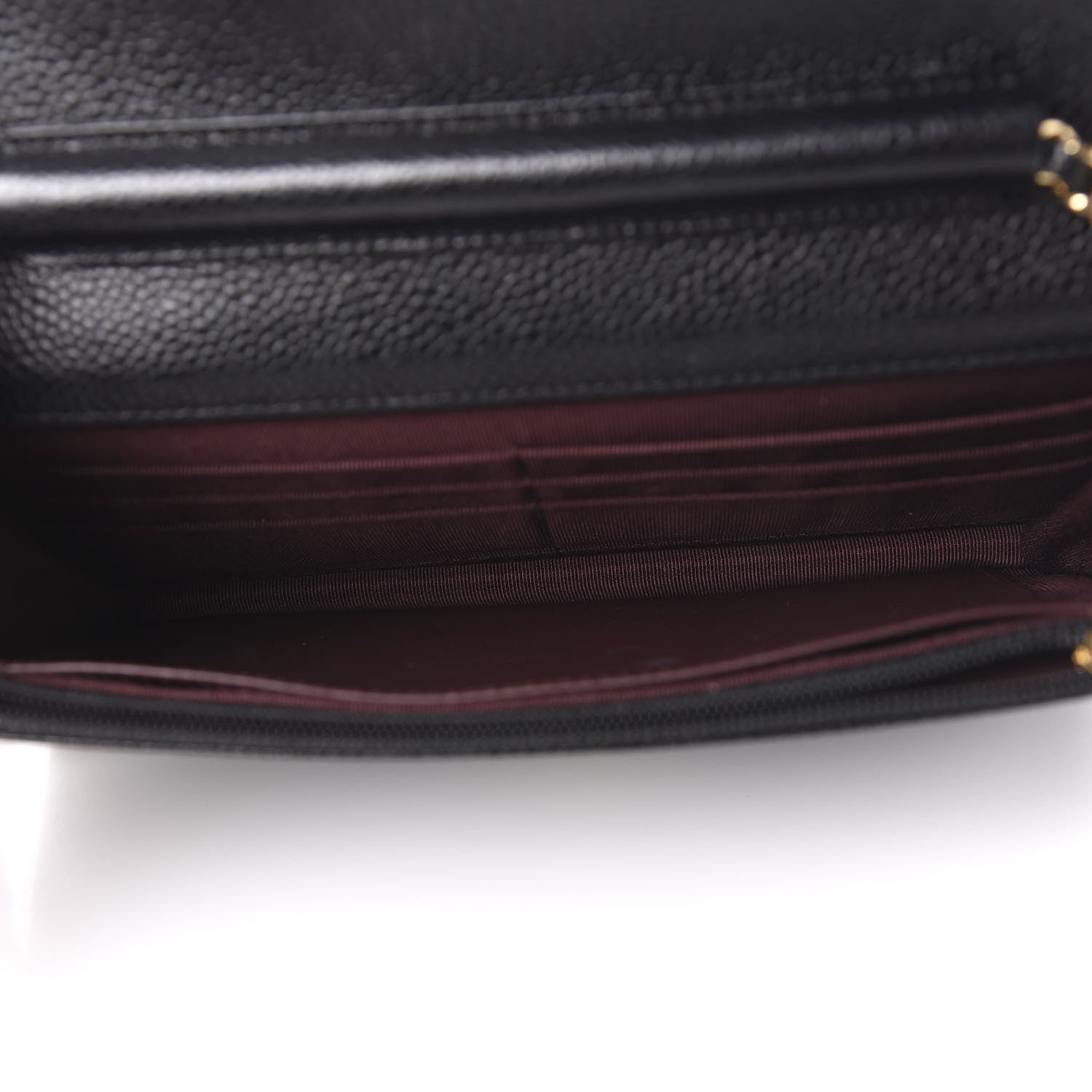 Chanel Caviar Quilted Wallet On Chain WOC Black 5 of 12