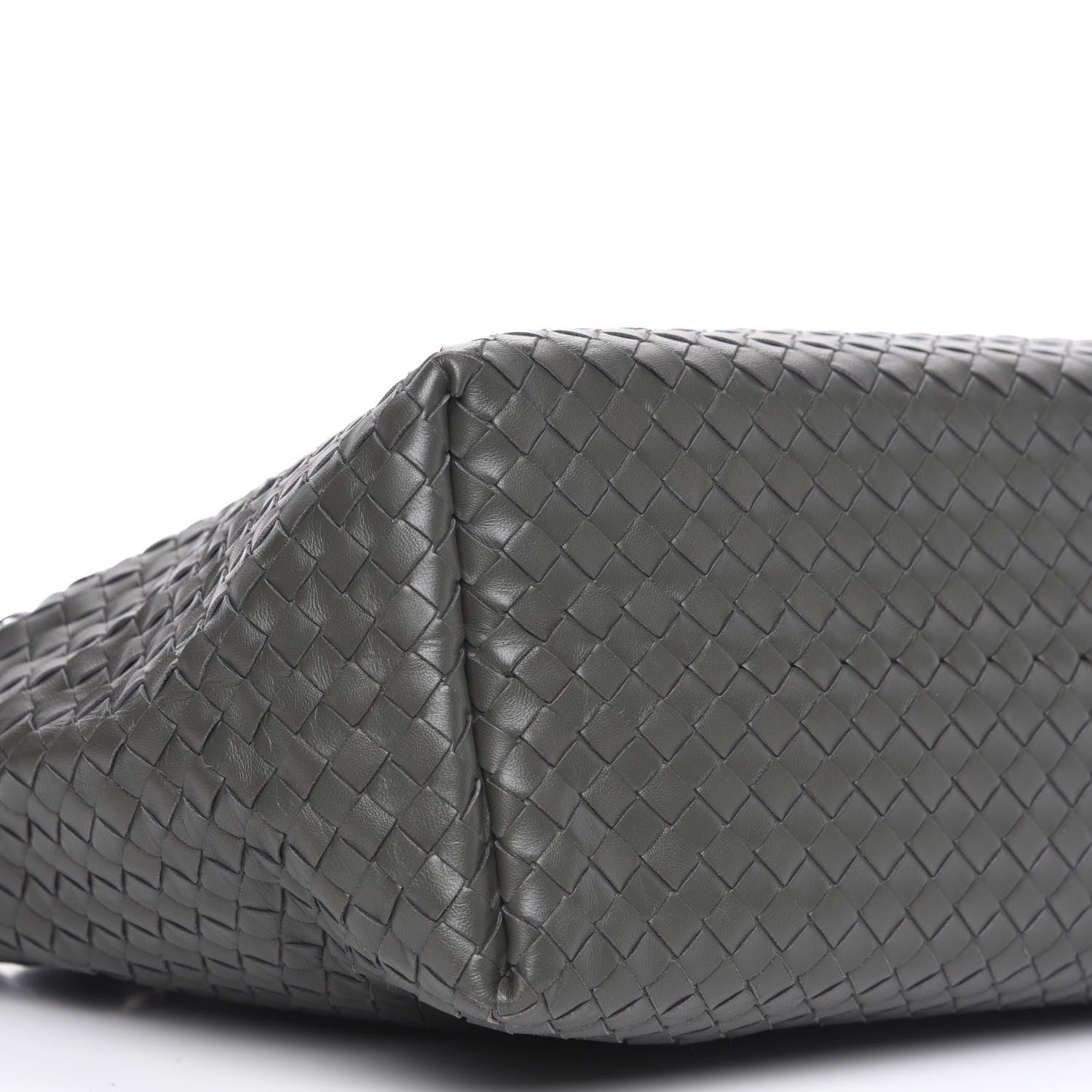 Bottega Veneta Nappa Intrecciato Medium Garda Bag Light Grey 8 of 9