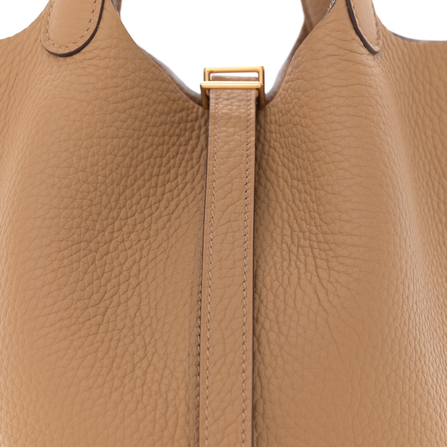 Hermes Taurillon Clemence Picotin Lock 18 PM Biscuit 8 of 11