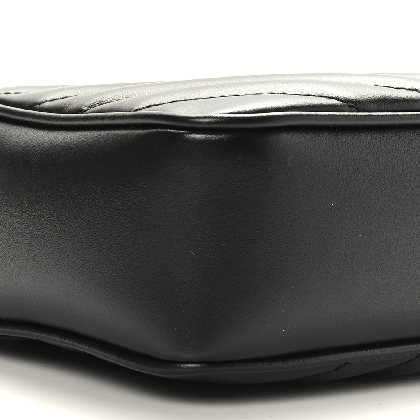 Calfskin Matelasse Monogram Lou Camera Bag Black