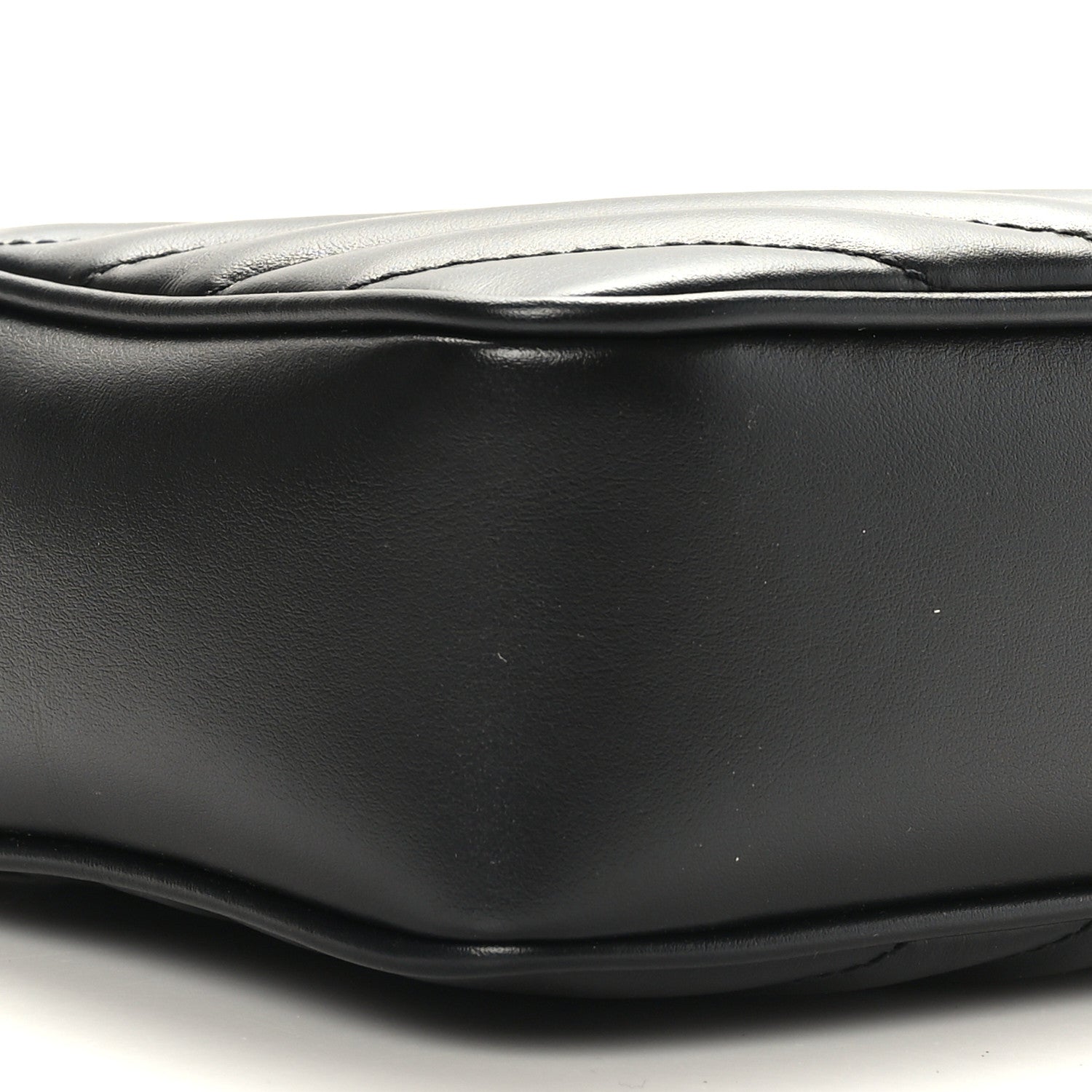 Saint Laurent Calfskin Matelasse Monogram Lou Camera Bag Black 8 of 9