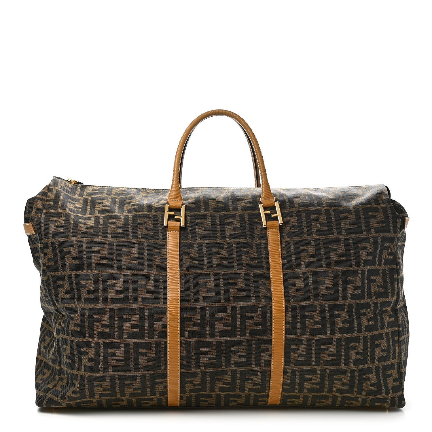 Fendi Zucca Duffle Bag Tobacco Beige 1 of 12