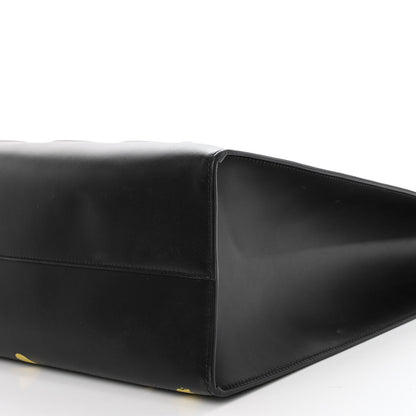 Gucci Calfskin GucciGhost Real Large XL Tote Black Yellow 9 of 10
