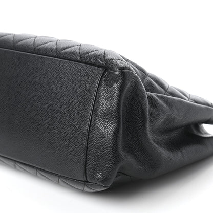 Chanel Caviar Quilted Grand Shopping Tote GST Black 7 of 10