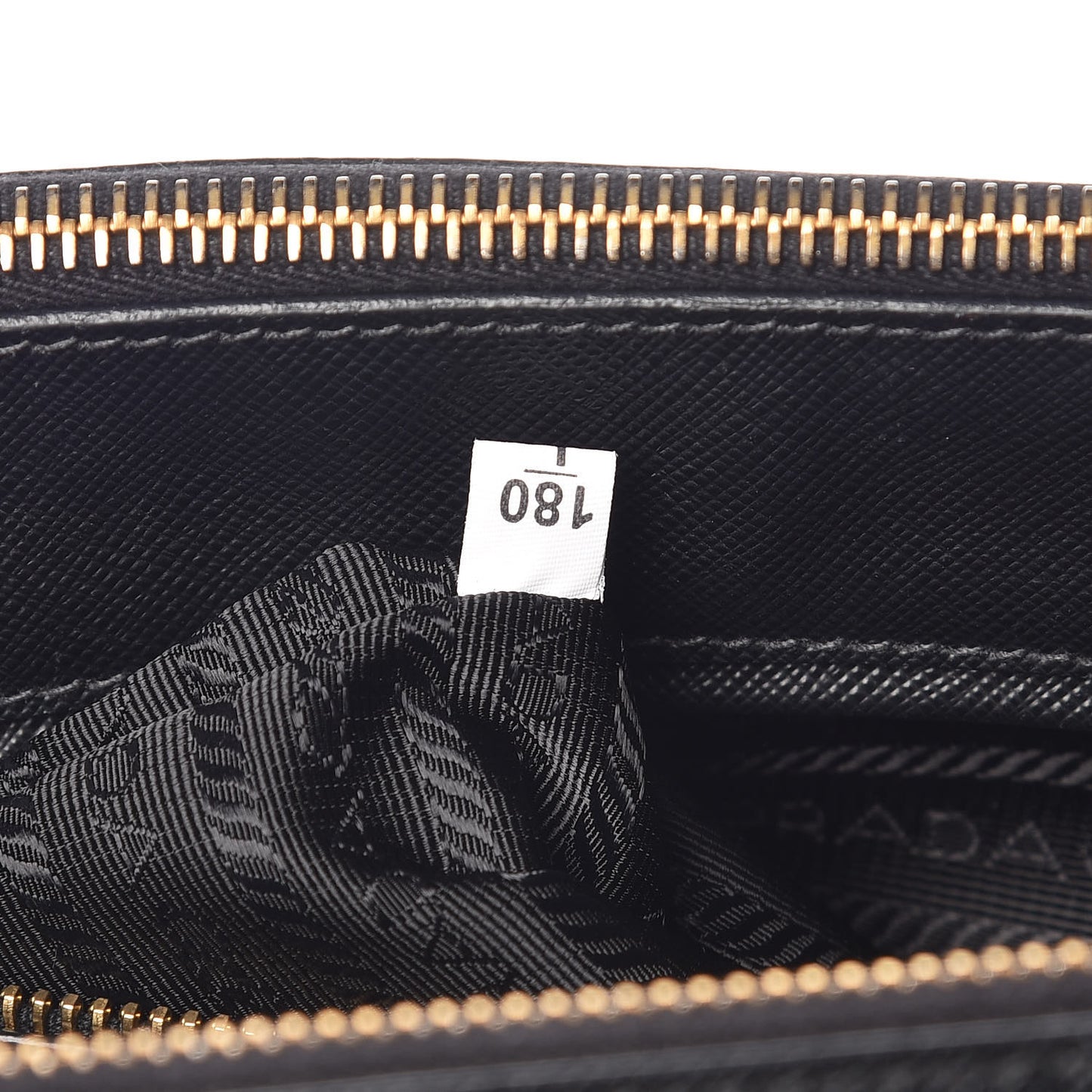 Saffiano Medium Galleria Double Zip Tote Black