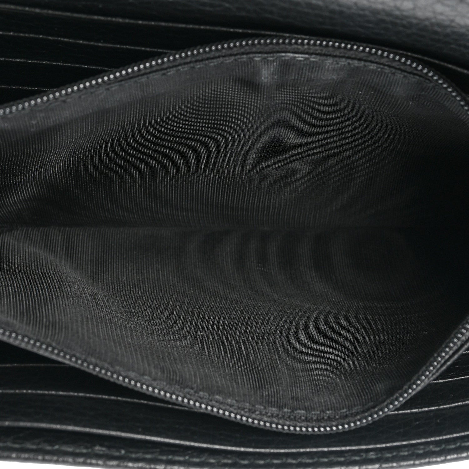 Gucci Dollar Calfskin GG Marmont Continental Wallet Black 7 of 12