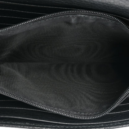 Gucci Dollar Calfskin GG Marmont Continental Wallet Black 7 of 12