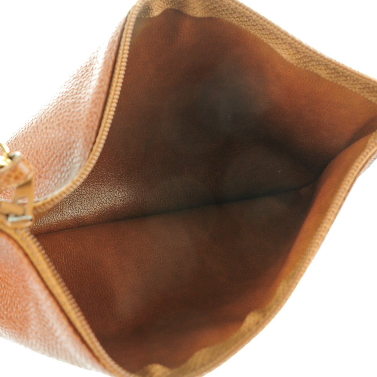 Chanel Caviar CC Drawstring Shoulder Bag Light Brown 7 of 10