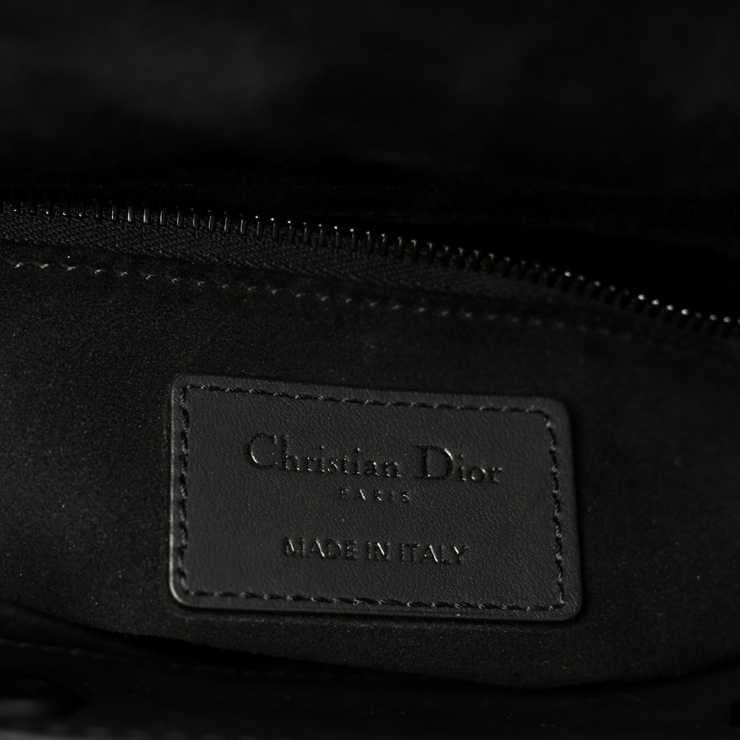 Christian Dior Ultra Matte Calfskin Cannage Small My ABCDior Lady Dior Black 6 of 11