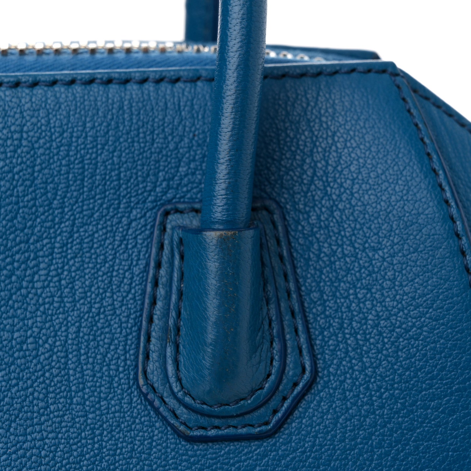 Givenchy Sugar Goatskin Mini Antigona Persian Blue 13 of 14